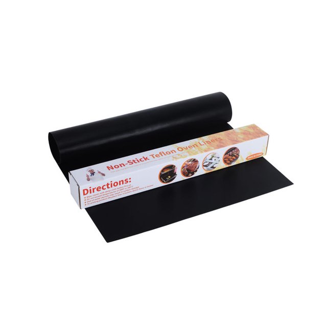 4 Paquets de Grandes Doublures Réutilisables de Four à Gaz Électrique, Tapis de Four en Téflon Antiadhésif Épais, Tapis de Gril Résistant à la Chaleur pour les Doublures de Cuisinières à Gaz Extérieures, Faciles à Nettoyer