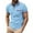 Blue, variant on Caqnni Casual Men's Short Sleeve Polo Shirts Classic Fit for a Stylish Comfort (GY2,S)