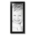 thumbnail image 2 of ArtToFrames 8x20" Black Steel Picture Frame, Black MDF Poster Frame, with Regular Glass and Foam Backing 3/16 inch (FBPL-4639), 2 of 7