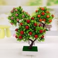 thumbnail image 6 of Ludlz 1Pc Potted Artificial Fruit Tree Bonsai Stage Garden Wedding Party Decor Props, 6 of 7