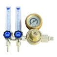 thumbnail image 1 of Reductor de de Argón de material acero Inoxidable MIG TIG con Válvula de Control de Manómetro, 1 of 7