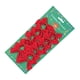 thumbnail image 1 of Yuarrent Mini adornos de lazo de Navidad, decoración de terciopelo para árbol, escenas aplicables, decoración de árbol, 12 pack/lote Kits de decoración para fiestas, 1 of 6