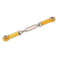 thumbnail image 1 of Steering Linkage Pull Rod, Wear Resistant Adjustable Easy To Disassemble Metal Steering Tie Rod  For JLB RC Truck Gold, 1 of 8