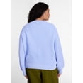 thumbnail image 3 of Terra & Sky Women's Plus Knit Crewneck Pullover Sweater, Sizes 0X-5X, 3 of 5