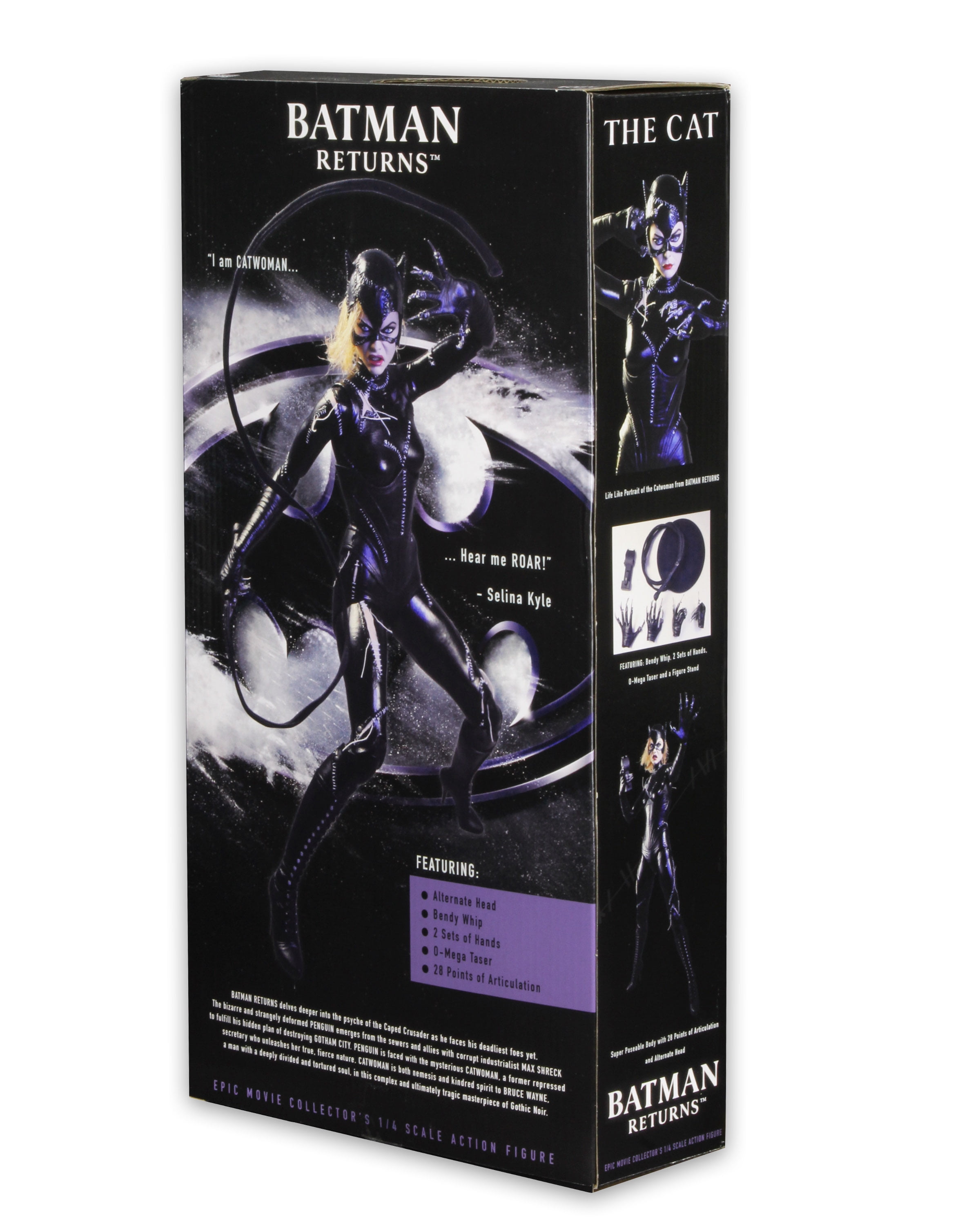 NECA Batman Returns - Catwoman (Michelle Pfeiffer) 1/4 Scale Action Figure  