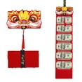 thumbnail image 3 of Rapport Qualité-Prix, Enveloppe Rouge Pliable Nouvel An 2022 Personnalité Enveloppe Rouge Agrandie Enveloppe Rouge Bénédiction Nouvel An Chinois, PENDANE, Multicolore, 3 of 9