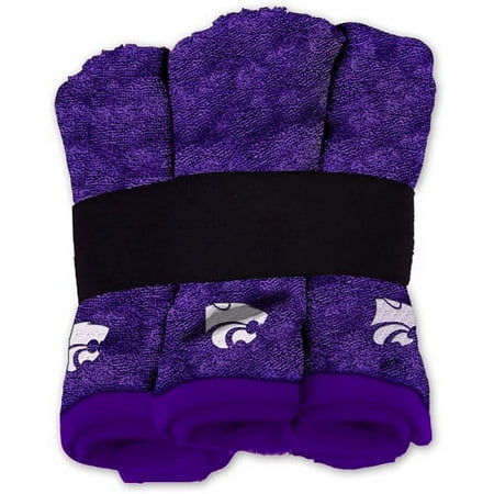 NCAA Kansas State Wildcats Wash Cloth Set, 6-Pack