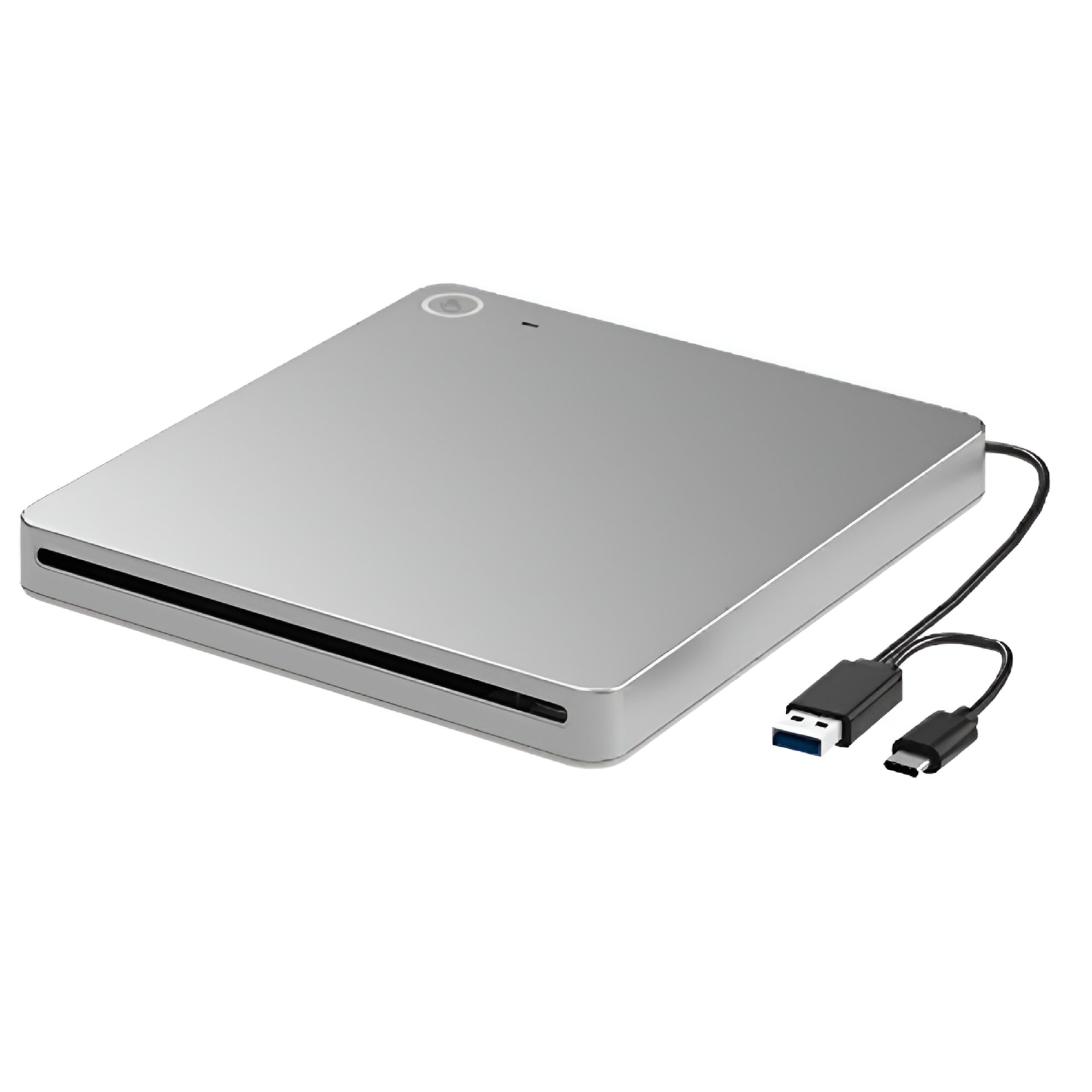 GJX 2026 New External 3D Blu-Ray Dvd Drive,Usb 3.0 and Type-C Blu-Ray Cd Dvd Drive Player Ultra-Slim Slot-Loading Cd Dvd Burner,Laptops,Desktops,Home Entertainment,Data Backup,Video Editing