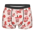 thumbnail image 5 of Uemuo Milk Tea Pattern Men's Boxer Briefs,Trunk Anti-Chafing,Comfortable, Durable, and Stylish Underwear-X-Large, 5 of 9