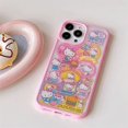 thumbnail image 5 of Sanrio Hello Kitty Kuromi funda de teléfono de dibujos animados para iPhone 16 15 14 13 12 11 ProMax XR XS 8 Plus Y2K bonita funda trasera suave chica rosa, 5 of 5