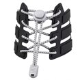 thumbnail image 1 of Cordones elásticos para zapatos - Cordones sin atar para zapatillas de deporte para adultos y niños, gris claro WD.WDQZL Hogar, 1 of 7