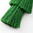 thumbnail image 5 of Washranp St. Patricks Day Dangle Earrings,Portable Green Leaves Tassel Drop Earrings for Women Gift, 5 of 7