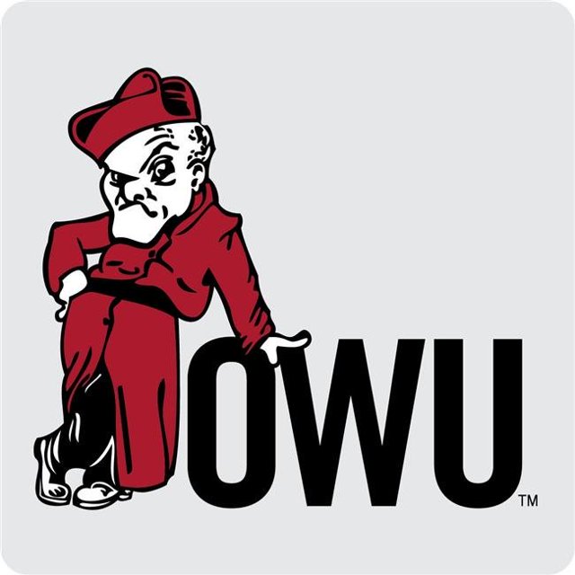 R & R Imports CST6-A-C-OWU19 Ohio Wesleyan Université Acrylique Carré Coaster - Pack de 6