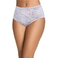 thumbnail image 2 of Women's Jockey® Elance 3-Pack Briefs Panty Set 1484 Color: Majestic Berry Size: 6, 2 of 3