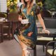 thumbnail image 3 of Balery Cute Butterfly Bear Vestidos sueltos de manga corta para mujer, vestidos de verano 2025, vestidos casuales de corte A con vuelo., 3 of 6