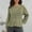 Green, variant on Women's Long Sleeve Sweaters Hollow Out Loose Crewneck Lightweight Crochet Cutout Fishnet Pullover Knitwear