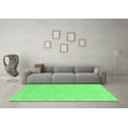 thumbnail image 3 of Ahgly Company Indoor Square Abstract Emerald Green Modern Area Rugs, 8' Square, 3 of 4