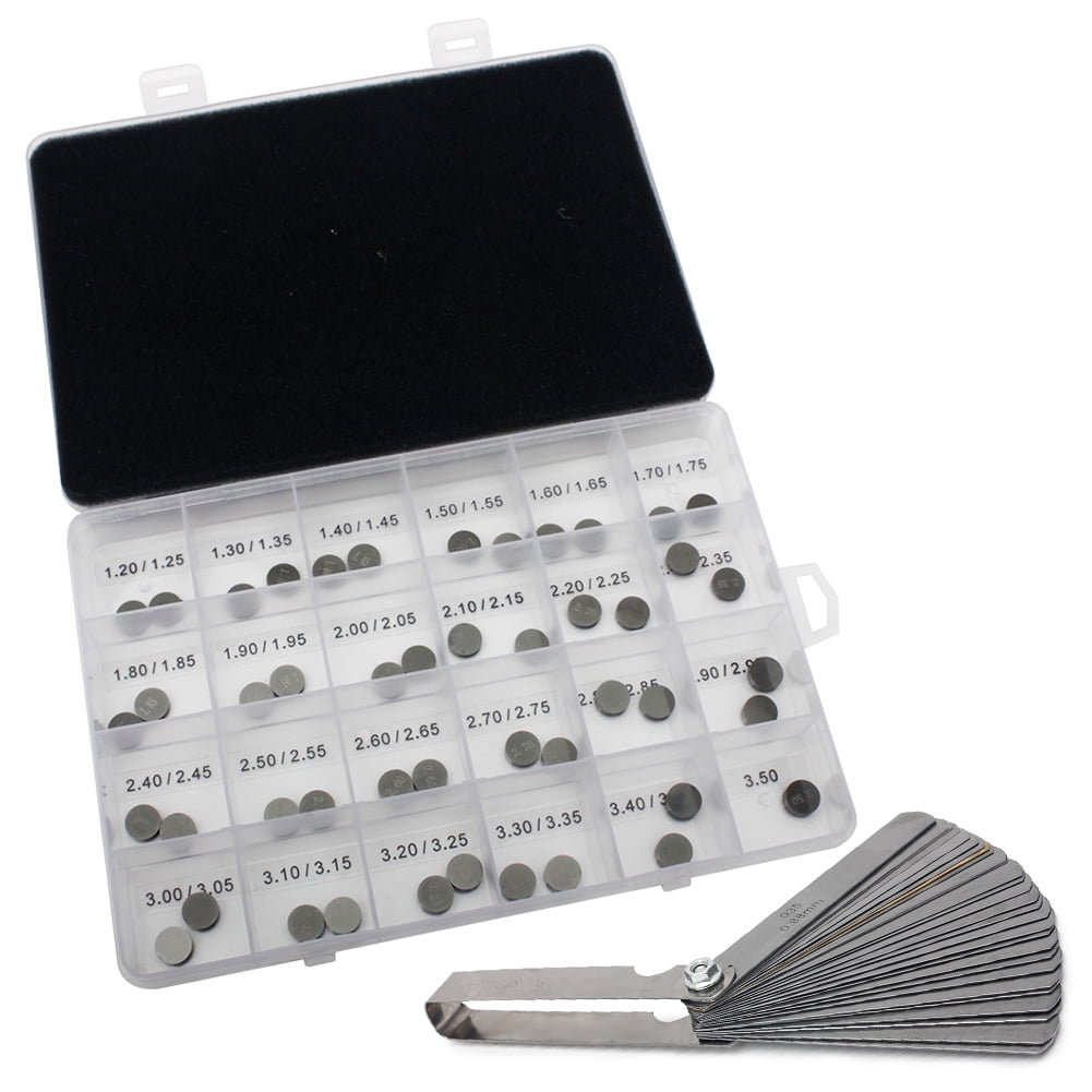 9.48mm 141pcs Valve Shim 32 Blade Feeler Gauge for Suzuki LTZ LT-Z
