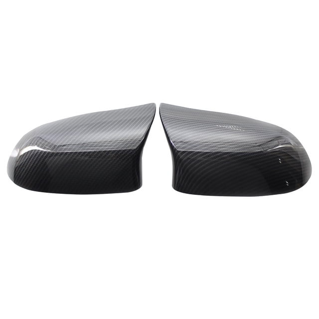 Cubiertas De Espejo De Puerta Cubiertas De Espejo Retrovisor De Repuesto Negro Tapas De Espejo Retrovisor Para Bmw 2Pcs Scienceny VI009229-01