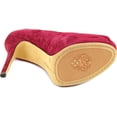 thumbnail image 4 of Vince Camuto Lorimina Women US 6.5 Burgundy Peep Toe Platform Heel, 4 of 5