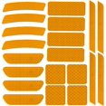 thumbnail image 1 of Bike Reflector/Reflective Stickers（Orange）, Bike Wheel Reflector/Reflective Stickers for Car for Car Bike Stroller Helmet Motorcycle, 1 of 5