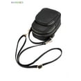 thumbnail image 5 of BadPiggies Small Crossbody Cell Phone Pouch Purse for Women, Waterproof Nylon Mini Messenger Shoulder Bag Adjustable Straps Wristlet Wallet Bag Coin Purse for Most Cellphones （Black）, 5 of 10
