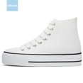 thumbnail image 2 of Chaussures en Toile à Plateforme pour Femmes Confortables Mi-Mollet, 2 of 5