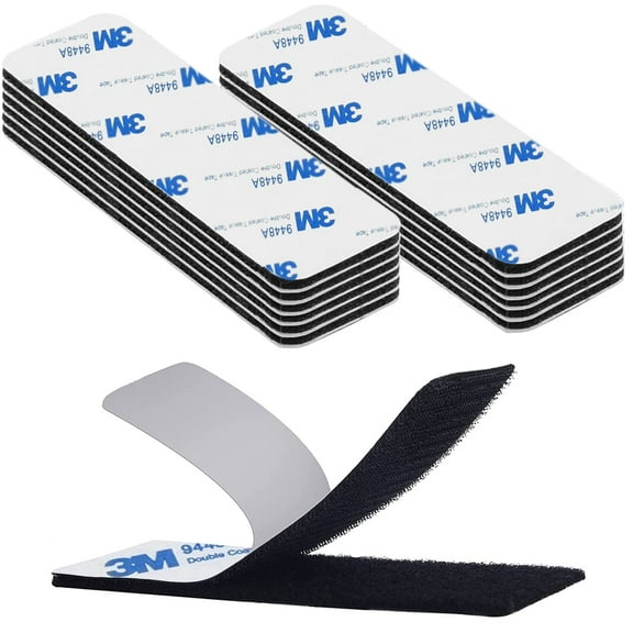 Extra Strong Adhesive Pads Double-Sided Velcro Pads Set of 20