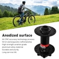 thumbnail image 4 of Bike Disc Front Hub, Labor Saving CNC Workmanship Wheel Part Aluminum Alloy Disc Brake Hub  For Mountain Bikes, 4 of 8