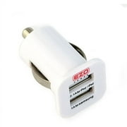 Ezopower 2-port Usb Car Charger, White