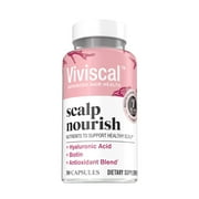 Viviscal Scalp Nourish Supplements, Supports Healthy Scalp and Hair Follicles, 30 Count
