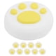 thumbnail image 5 of Cat Paw Thumb Grips Cover Cat Paw Pattern Peso Ligero Fuerte Resistencia Al Desgaste Cat Paw Joystick Diseño Novedoso Para Home Kids Switch Switch Lite ANGGREK Pata amarilla sobre blanco, 5 of 8