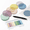 Round Morandi, variant on Round Morandi 800 Count Transparent Round Sticky Notes with Marker Pen