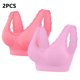 thumbnail image 5 of Puntoco Bralettes para mujer Sujetador de encaje brillante cómodo y transpirable sin aros, 5 of 5