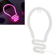 thumbnail image 4 of Neon Light LED Sign for Wall Decor, Unique Design Bulb Shape, Warm Lighting Ambience, for Wedding, Proposal, Dinner Party, Birthday, Holiday, Indoor Decor, 4 of 7
