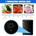 thumbnail image 2 of WANAI 3.5 Cu.ft Compact Freezer, Fast Cooling, Top Door Design, Energy-Efficient Deep Freezer Black, 2 of 9