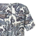 thumbnail image 2 of VERABENDI Women's Tunic Tops Plus Size Short Sleeve V-neck Floral Blouses Henley T-Shirts,M-4XL, 2 of 3