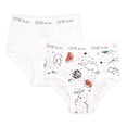 thumbnail image 1 of Trusa Baby Creysi One for You Niño Estampado Trusa Paquete 2 pz Talla 3X Blanco, 1 of 4