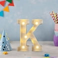 thumbnail image 5 of Sltwyw LED Alphabet Letter Lights - Battery Operated Nursery Wall Decor for Birthday Wedding & Kids Room Lighting, 5 of 6
