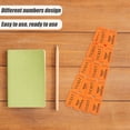 thumbnail image 3 of SHISUYAN 200pcs Amusement Park Raffle Tickets Consecutively Numbered Paper Tickets, 3 of 6
