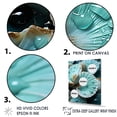 thumbnail image 3 of Designart "Verdant Clam Seabed Gems" Clam Floater Framed Canvas Prints, 3 of 5