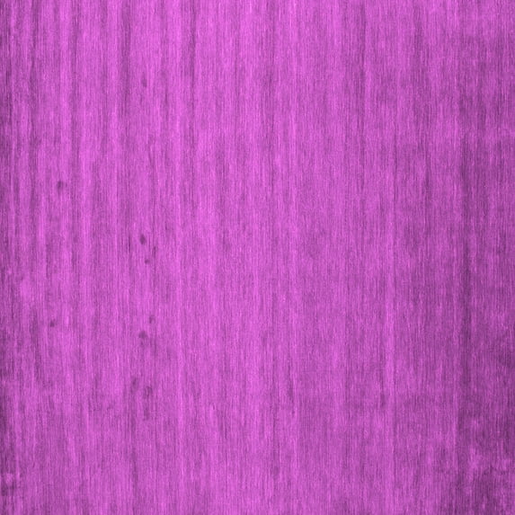 Ahgly Company Indoor Square Abstract Pink Contemporary Area Rugs, 7' Square