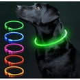 thumbnail image 2 of GreenJoy LED Dog Collar, Rechargeable and TPU Cuttable Glowing Pet Collar for Night Safety, 2 of 8