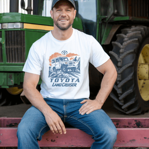 Toyota Mens Big and Tall Land Cruiser Off Road Shirt
