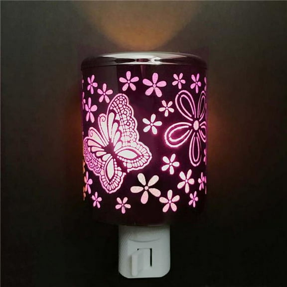 ACE NL 1076 Aluminum Crafted LED Night Light - Butterfly