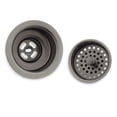 thumbnail image 2 of Signature Hardware 902367 3-1/2" Basket Strainer For Sinks Up To 7/8" Thick - Brass, 2 of 7