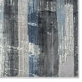 thumbnail image 4 of Home Dynamix Miranda June Modern Abstract Striped Area Rug, Grey/Blue, 7'10"x10'2", 4 of 6