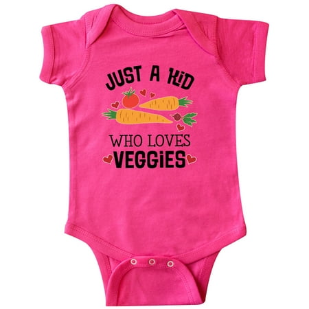 

Inktastic Vegan Vegetarian Gift for Kids Gift Baby Boy or Baby Girl Bodysuit