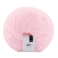thumbnail image 2 of Mohair Suave Mohair Hilo De Lana Para Tejer DIY Chal Bufanda Hilo De Ganchillo Suministros Rosa, 2 of 7