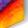 thumbnail image 3 of Epic Art 'Rainbow Brown and White Tabby Cat' by Rebecca Wang Art, Acrylic Glass Wall Art, 16"x24", 3 of 8